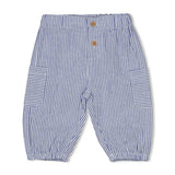 Feetje Broek streep chambray Chambray - Seaside Hapiness