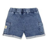 Feetje Short jogg denim L.blauw denim - Safari Savage