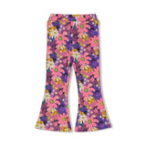 Jubel Flared broek AOP Roze - Rolling into Spring