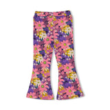 Jubel Flared broek AOP Roze - Rolling into Spring