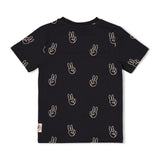 Sturdy T-shirt AOP Antraciet - Run the Day