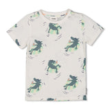 Sturdy T-shirt AOP Wit - Lagoon Legends