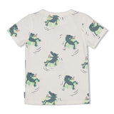 Sturdy T-shirt AOP Wit - Lagoon Legends