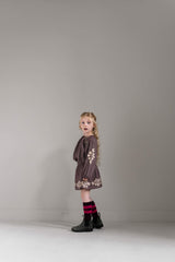 Jenest Sara skirt cherry bordeaux vintage rose