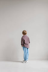 Jenest Scott shirt cherry bordeaux vintage rose