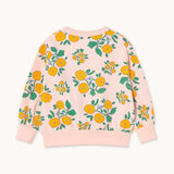 Tinycottons flowers sweatshirt pastel pink
