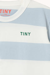 Tinycottons Stripes Knit Tee Blue