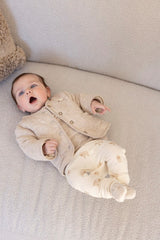 Feetje Longsleeve Taupe melange - Sleepy Sheepy