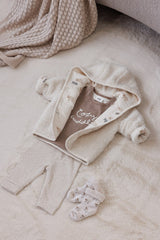 Feetje Omkeerbaar teddy jasje met capuchon Creme - Sleepy Sheepy