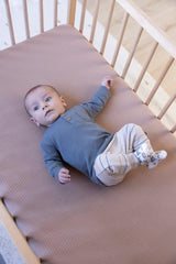 Feetje Longsleeve rib Blauw - Howdy