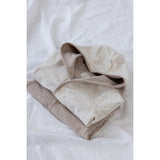 Feetje omkeerbaar jasje AOP Taupe melange - The Magic is in You