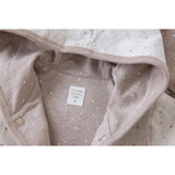 Feetje omkeerbaar jasje AOP Taupe melange - The Magic is in You