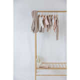 Feetje omkeerbaar jasje AOP Taupe melange - The Magic is in You