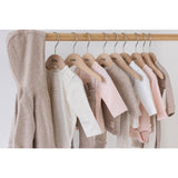 Feetje omkeerbaar jasje AOP Taupe melange - The Magic is in You