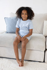Feetje wafel Shortama babyblue - Summer Special