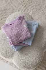 Feetje wafel Shortama lilac - Summer Special