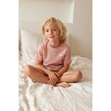 Feetje wafel Shortama mauve - Summer Special