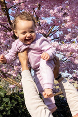 Feetje pyjama wafel lila