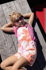 Jubel Tuinbroek kort Tie Dye Multi - Summer Denims