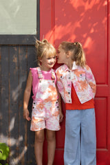 Jubel Tuinbroek kort Tie Dye Multi - Summer Denims