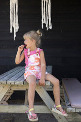 Jubel Tuinbroek kort Tie Dye Multi - Summer Denims