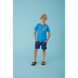 Sturdy Sweat Short indigo - Explore More