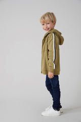 Sturdy Sweatvest met capuchon Groen - Coastal Cool