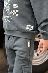 Sturdy cargo jogger Petrol - Fix It