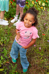 Jubel T-shirt Roze - Rolling into Spring