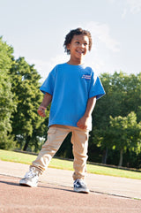 Sturdy T-shirt Blauw - Run the Day