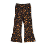 Jubel Flared broek AOP - Color Me Panther d.Bruin