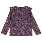 Jubel Longsleeve AOP Antraciet - Forest Fancy