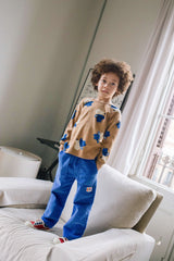 Lötiekids corduroy pants solid ink blue