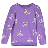 Lötiekids shirt bows all over lilac