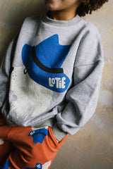 Lötiekids sweater lotie dog medium grey