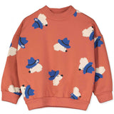 Lötiekids sweater dogs all over clay