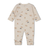 Feetje Pak omslagvoet rib AOP Creme - Sleepy Sheepy