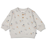 Feetje Sweater AOP l.Blauw - Howdy