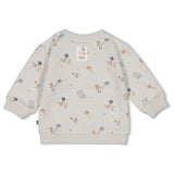 Feetje Sweater AOP l.Blauw - Howdy