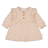 Feetje Jurk AOP l.Roze - Morning Sun