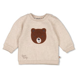 Feetje Sweater Taupe melange - Wild World