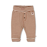 Feetje Broek streep Bruin - Wild World