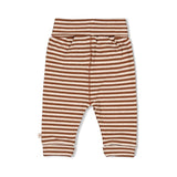 Feetje Broek streep Bruin - Wild World