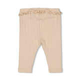 Feetje Legging pointelle rib Offwhite - Woodland Bloom