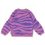 Jubel Sweater AOP Violet - Wild Soul