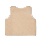 Jubel Teddy gilet Offwhite - Queen of Hearts