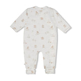 Feetje Pak omslagvoet AOP Offwhite - The Cuddle Company
