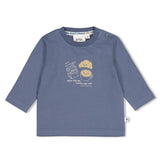 Feetje Longsleeve Blauw - Breakfast Buddy