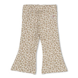 Feetje Flare broek AOP Offwhite melange - Dress to Impress