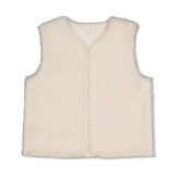 Jubel Fake fur gilet Offwhite - Daily Princess
